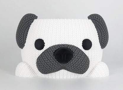 Garnschale Hund gestrickt