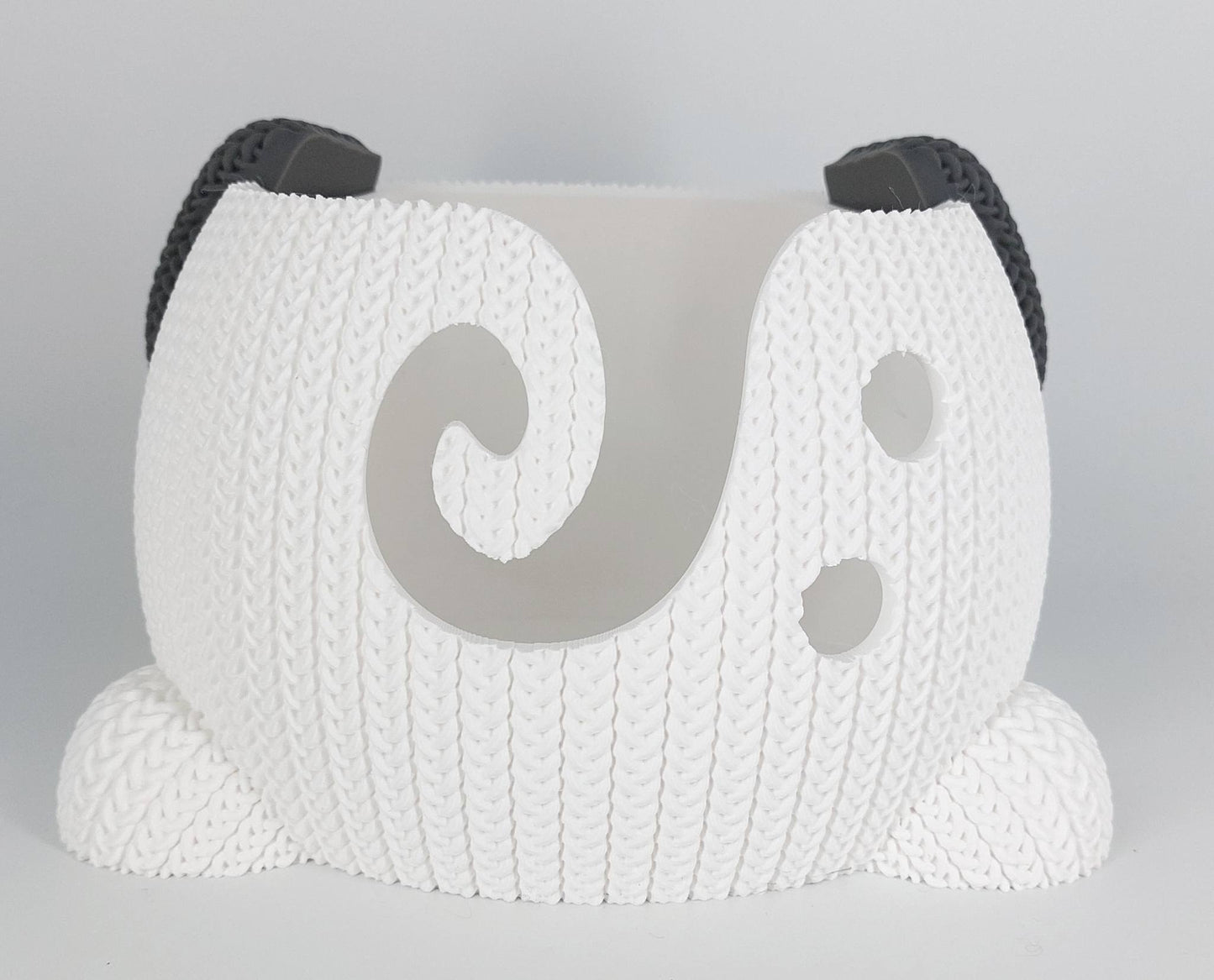 Garnschale Hund gestrickt