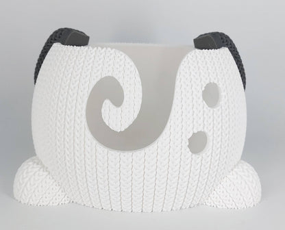 Garnschale Hund gestrickt