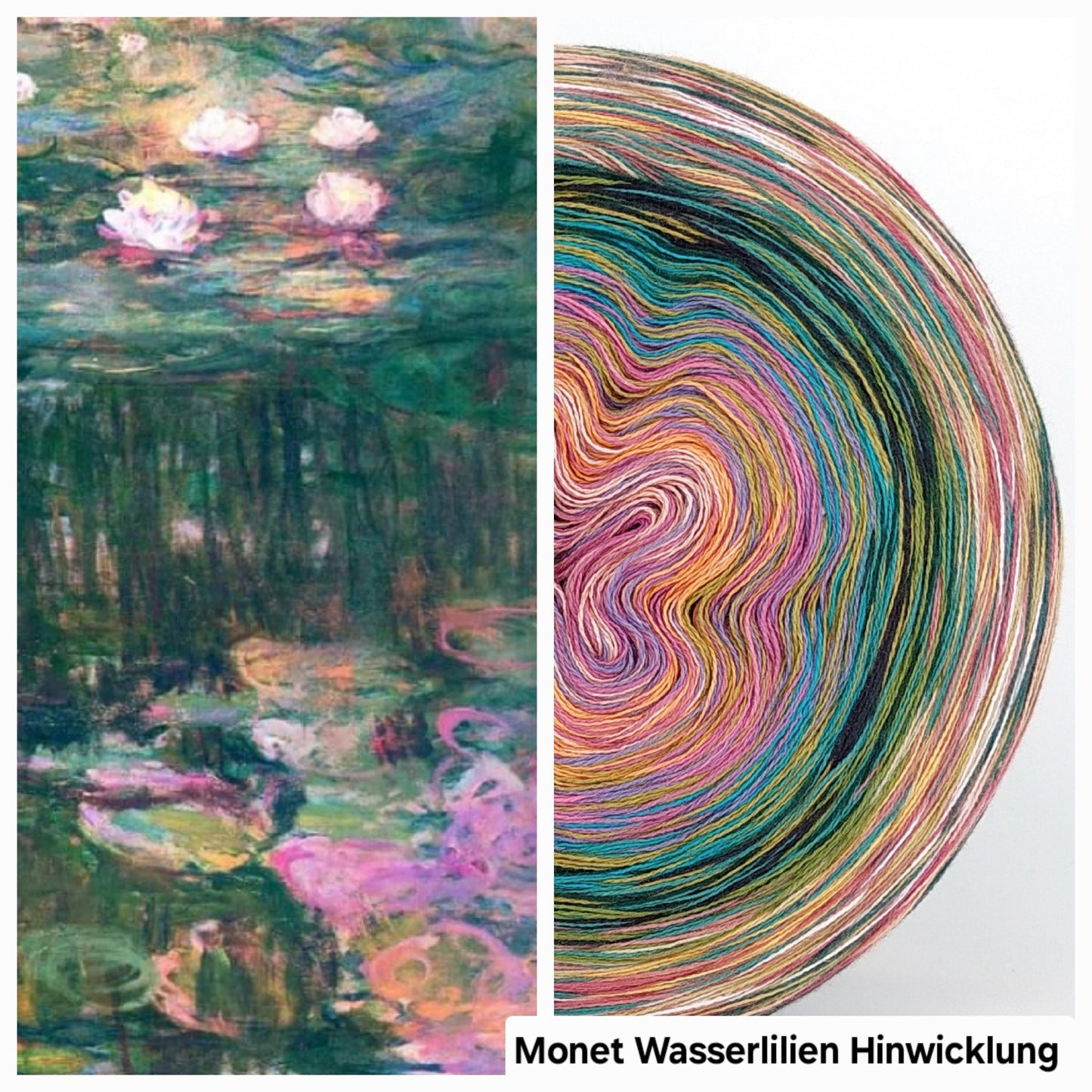Bobbel Monet Wasserlilien