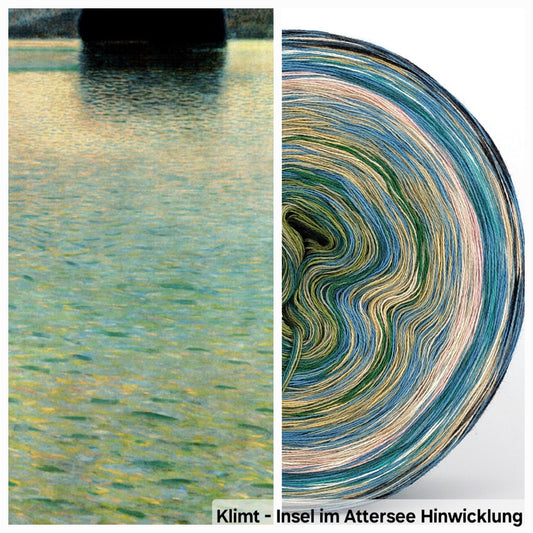 Bobbel Klimt Insel im Attersee