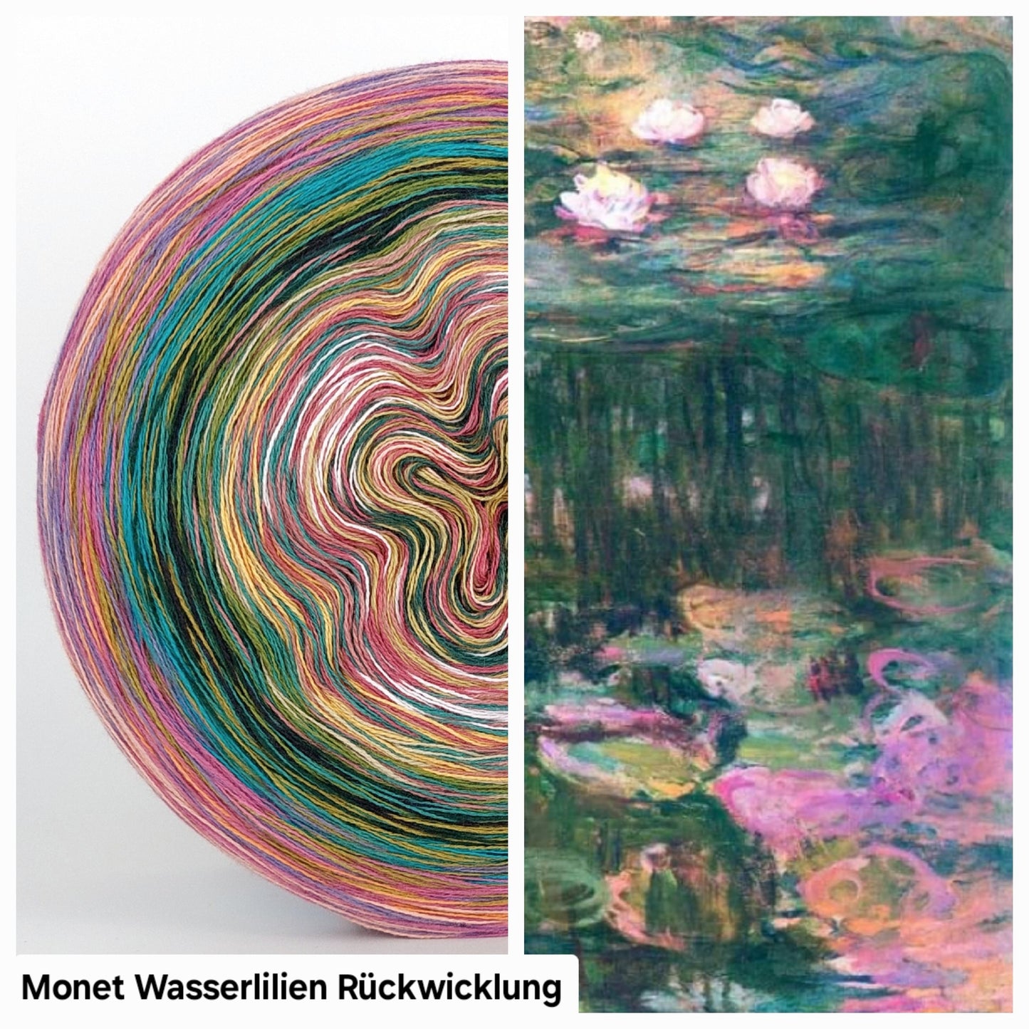 Bobbel Monet Wasserlilien