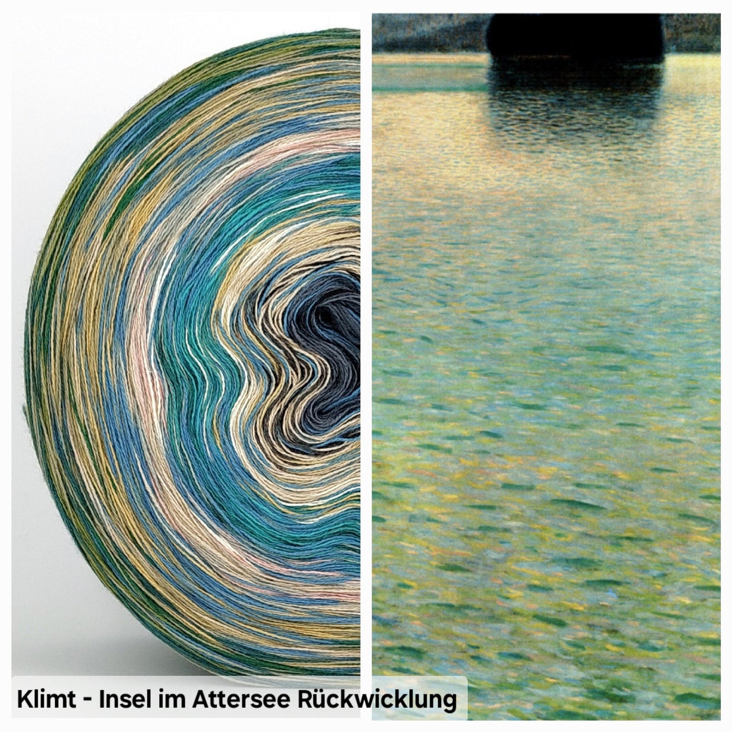 Bobbel Klimt Insel im Attersee
