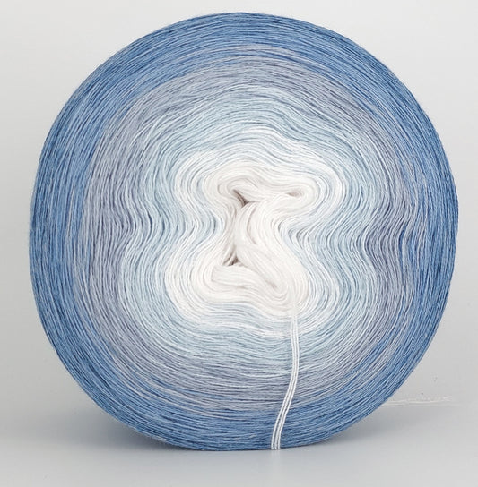 S19 - Weiß, Hellblau, Freie, Cloud , Jeans mel