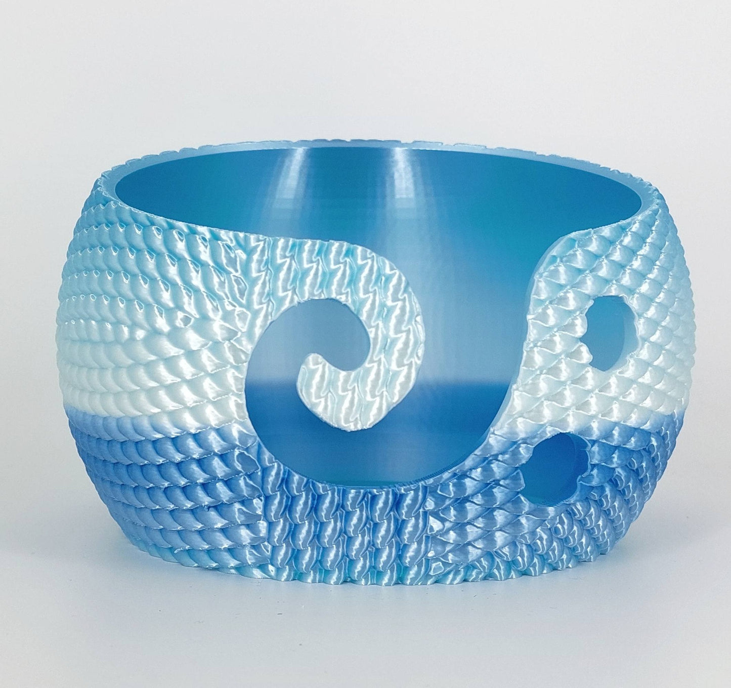 Verlaufsfarbende Garnschale Woll Design