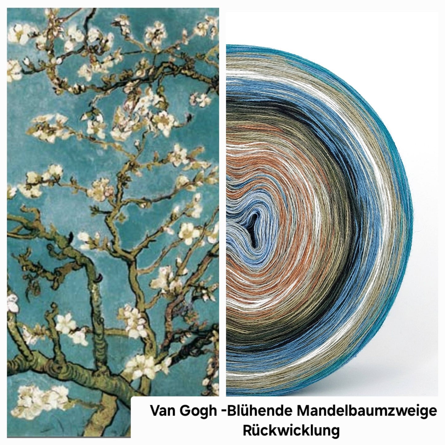 Bobbel Van Gogh Blühende Mandelbaumzweige