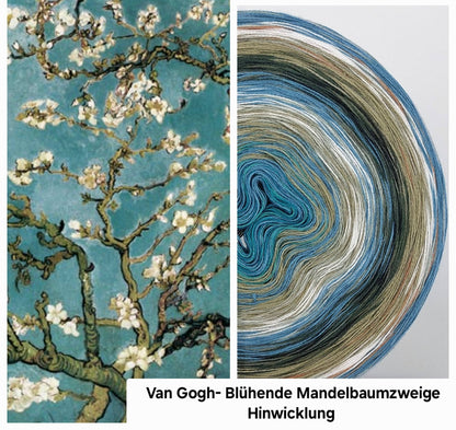 Bobbel Van Gogh Blühende Mandelbaumzweige