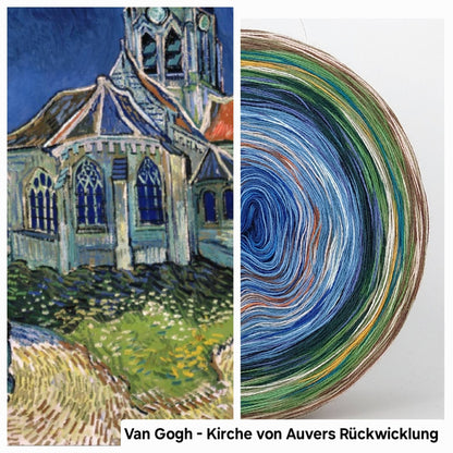 Bobbel Van Gogh  Kirche von Auvers