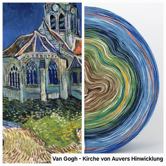 Bobbel Van Gogh  Kirche von Auvers
