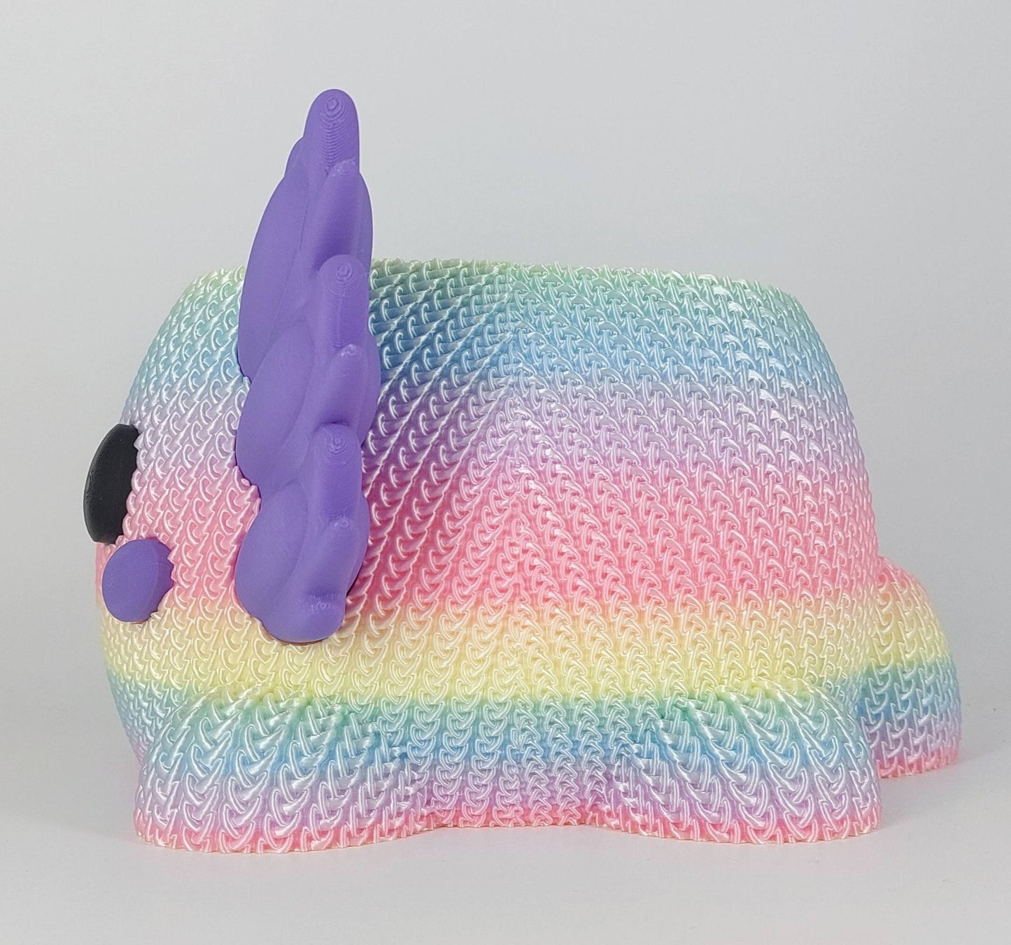 Verlaufsfabende Garnschale Axolotl