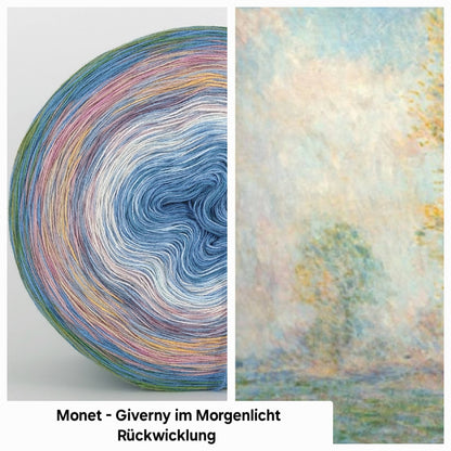 Bobbel Monet Giverny im Morgenlicht