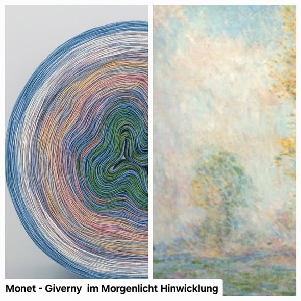 Bobbel Monet Giverny im Morgenlicht
