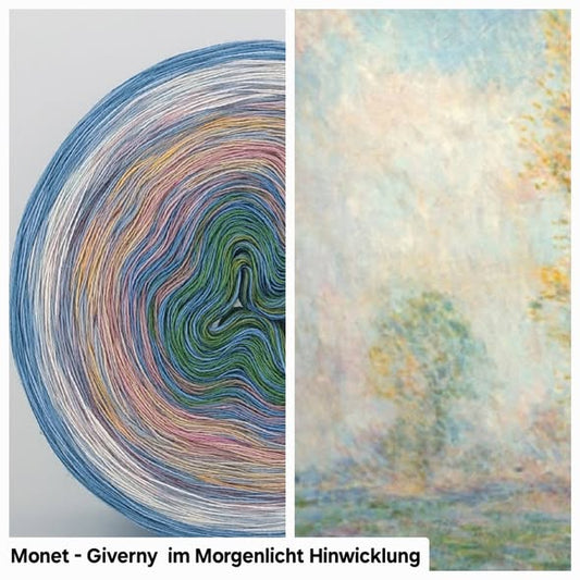 Bobbel Monet Giverny im Morgenlicht