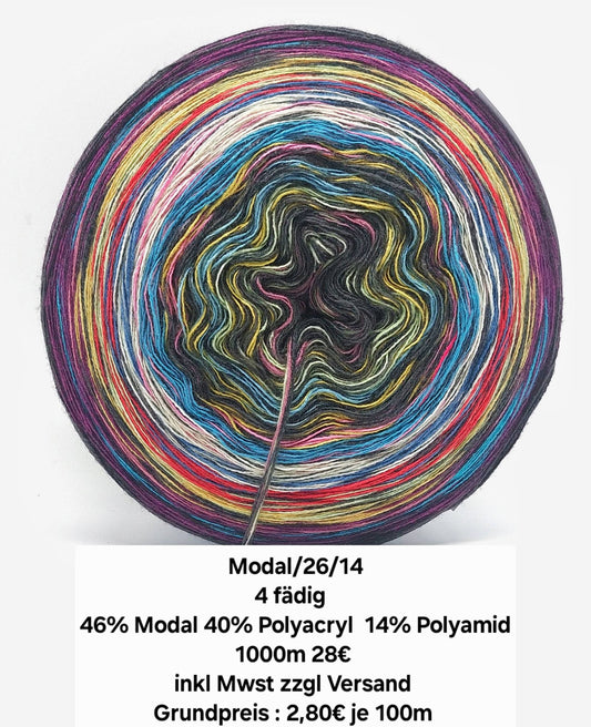 Modalmix Unikat 4 fädig 1000m