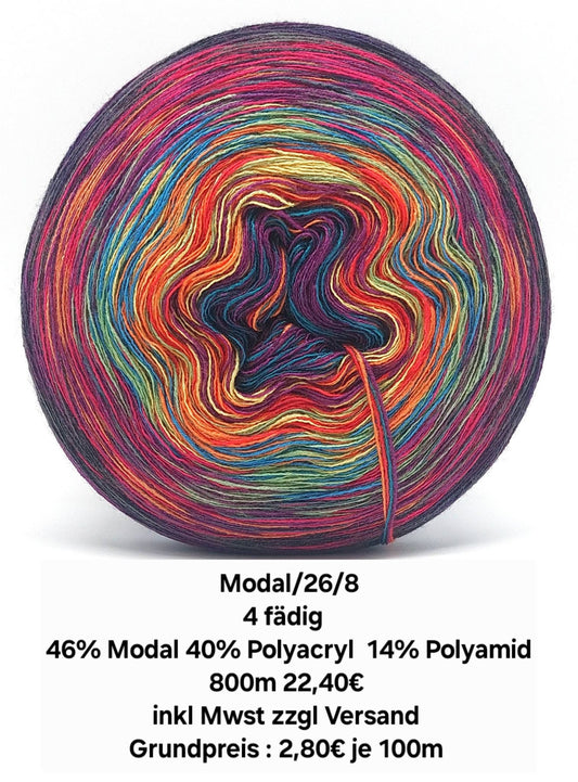 Modalmix Unikat 4 fädig 800m