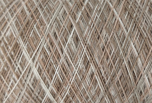 Erdig 100% Baumwolle Regenbogengarn 1000m