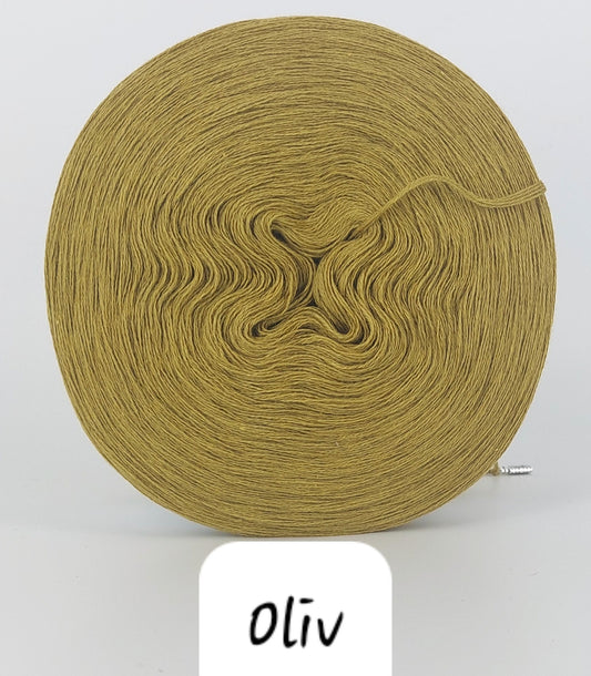 Oliv 4 fädig Uni
