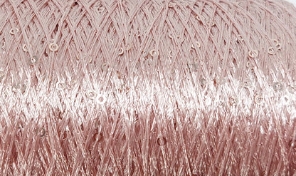 Rosa Paliettengarn 500m