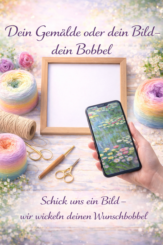 Dein Gemälde, dein Bild - Dein Bobbel 3 fädig