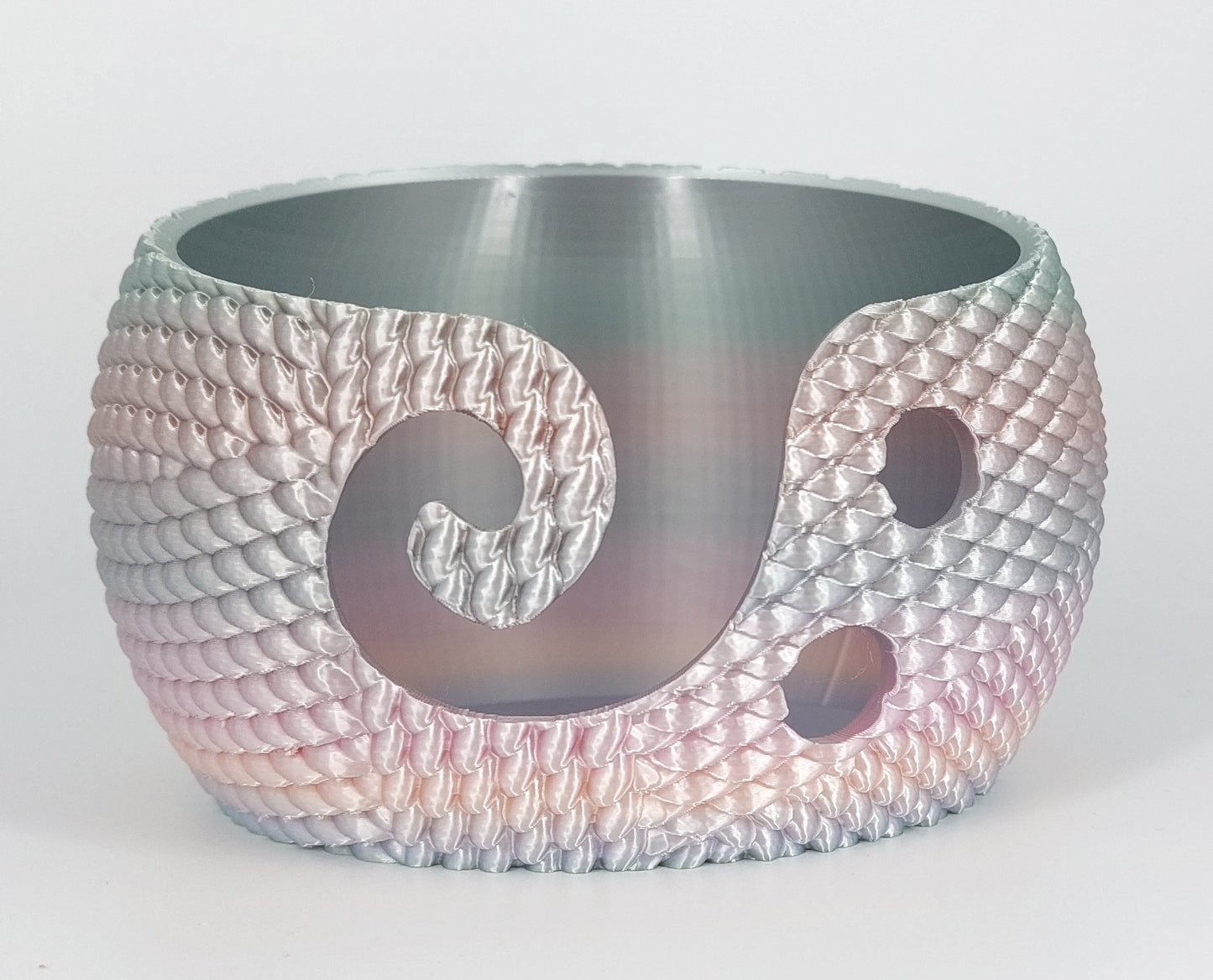 Verlaufsfarbende Garnschale Woll Design