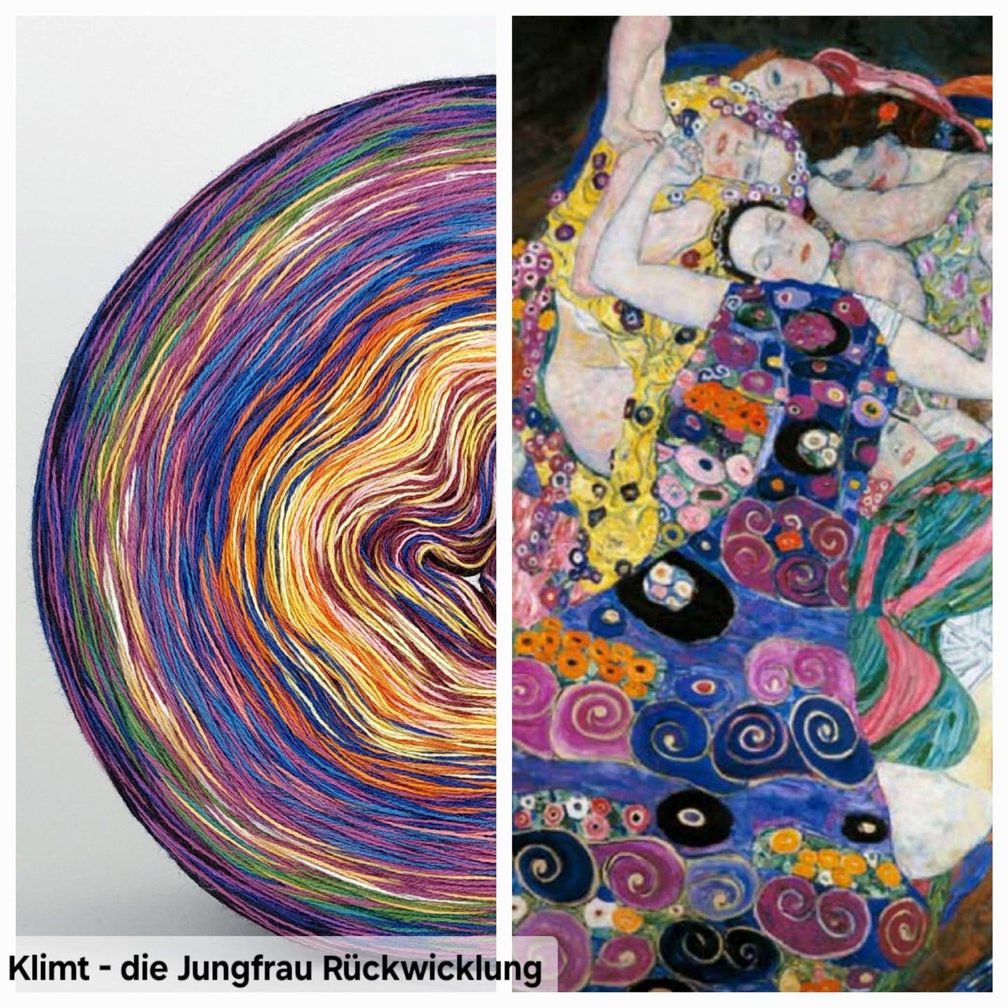 Bobbel Klimt Die Jungfrau