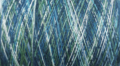 Emerald 100% Baumwolle Regenbogengarn 1000m