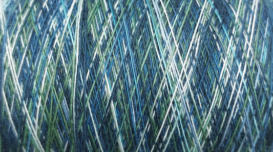 Emerald 100% Baumwolle Regenbogengarn 1000m
