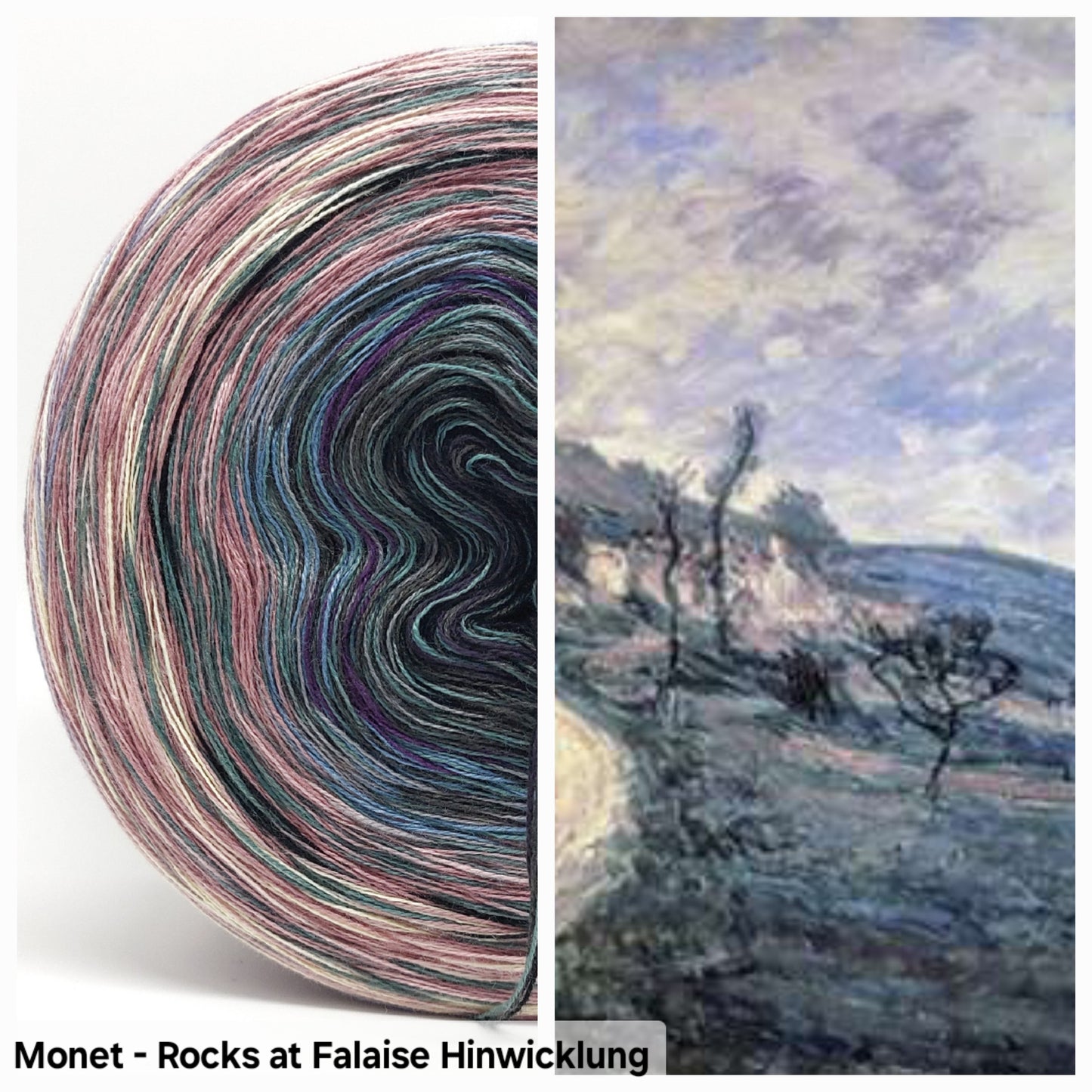 Bobbel Monet Rocks at Falaise