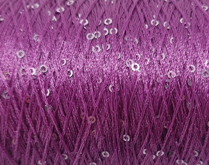 Violetto Paliettengarn 500m