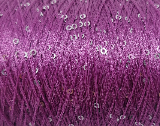 Violetto Paliettengarn 500m