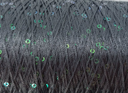 Graphit Paliettengarn 500m