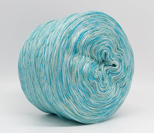 Mely-4-03 Hemlock, Pastell Türkis, Nymphe, Riviera