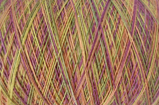 Fall 100% Baumwolle Regenbogengarn 1000m