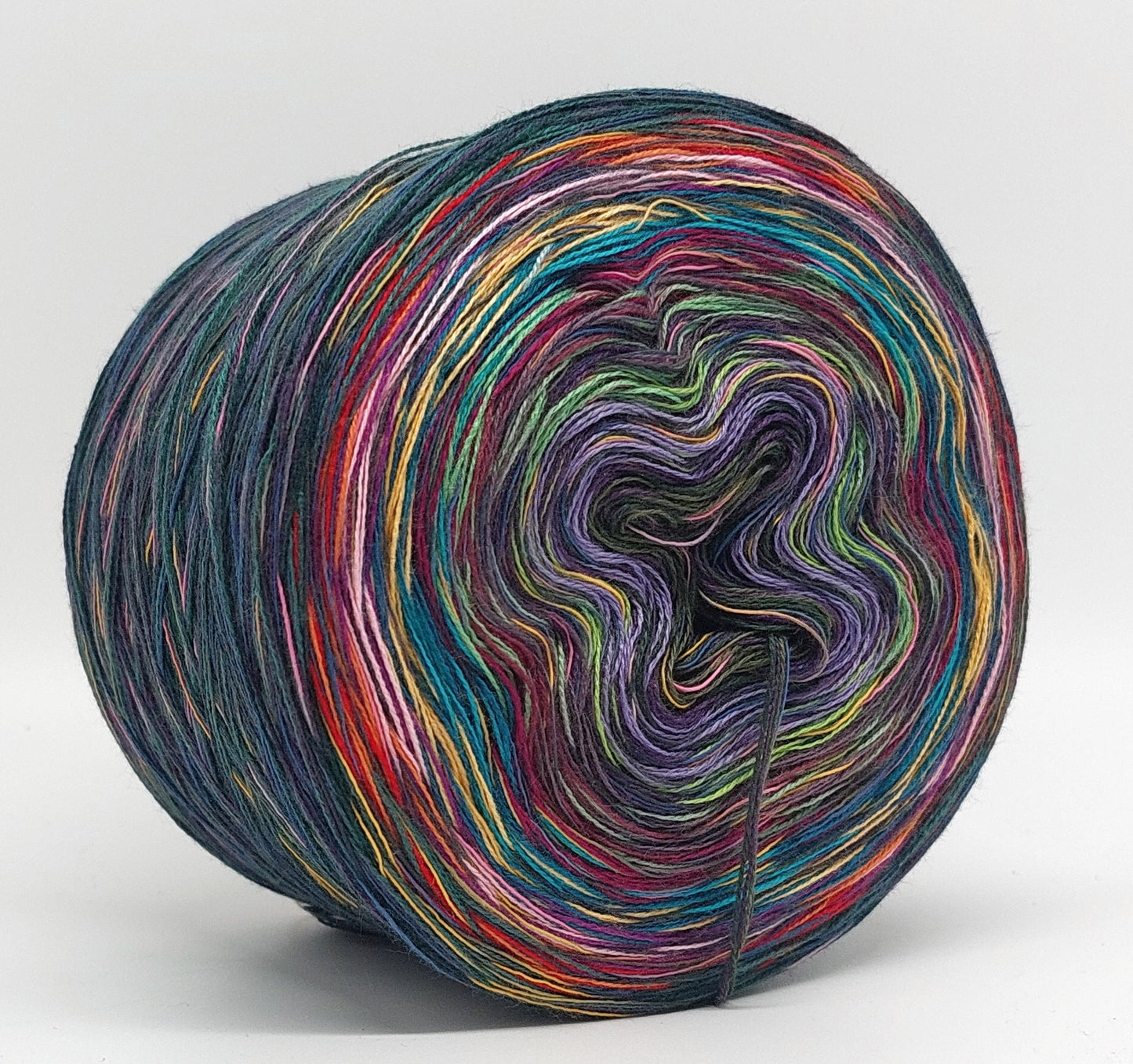 R10 mit 100% Baumwolle Regenbogengarn