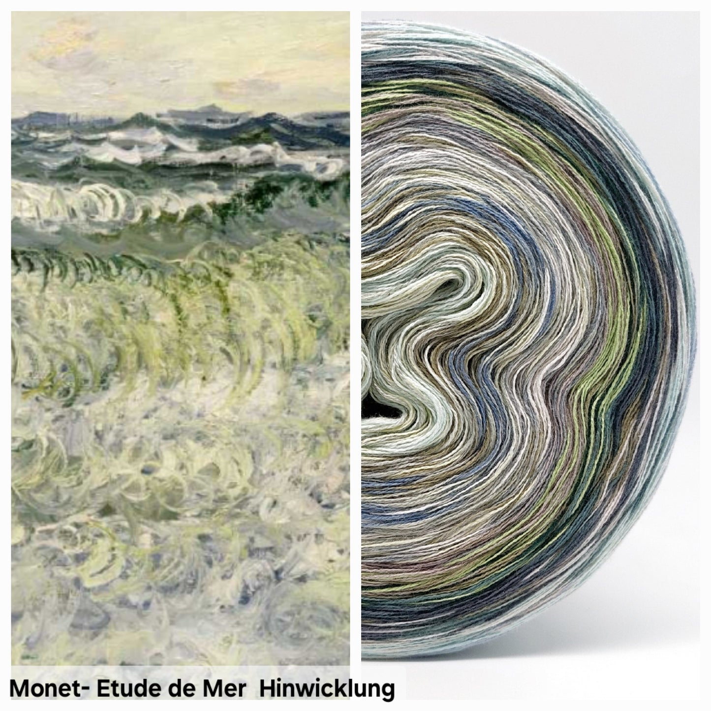 Bobbel Monet Etude de Mer