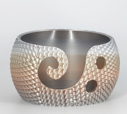 Verlaufsfarbende Garnschale Woll Design