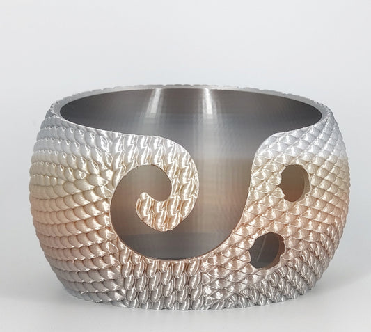 Verlaufsfarbende Garnschale Woll Design