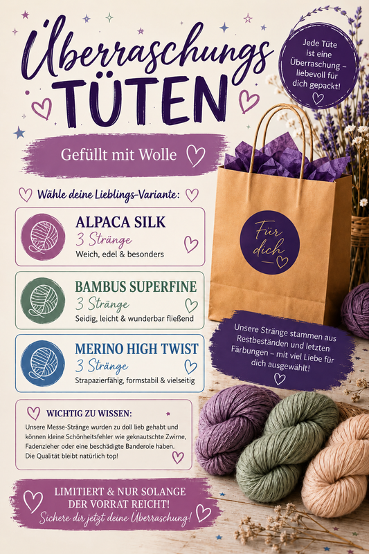 Handgefärbte Garne Überraschungstüte